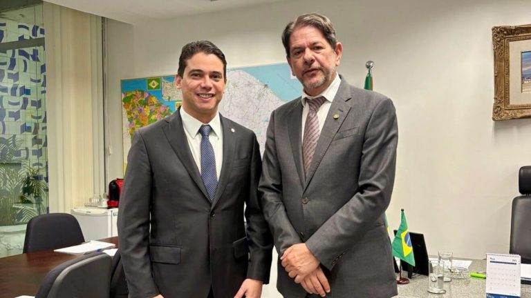 Cid e Junior Mano discutem fortalecimento de aliança para 2026 em reunião em Brasília - Cn7