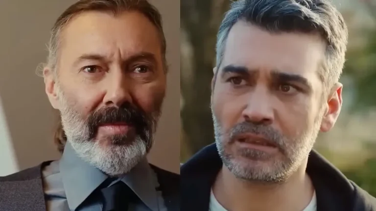 Nezir (à esquerda) e Sarp (à direita) em Força de Mulher.