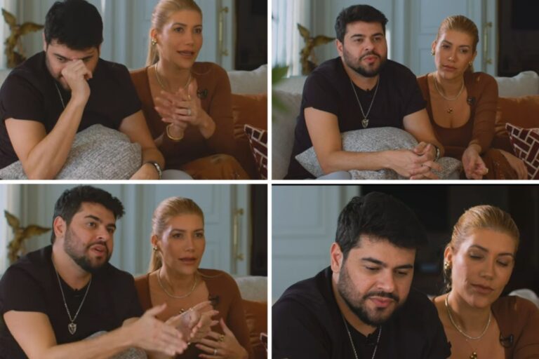 Cantor sertanejo Cristiano e esposa Paula