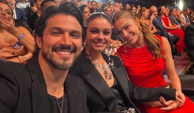 Romulo Estrela, Sophie Charlotte e Grazi Massafera estão no elenco de Três Graças, a nova novela das nove da Globo (Foto: Reprodução/Instagram)
