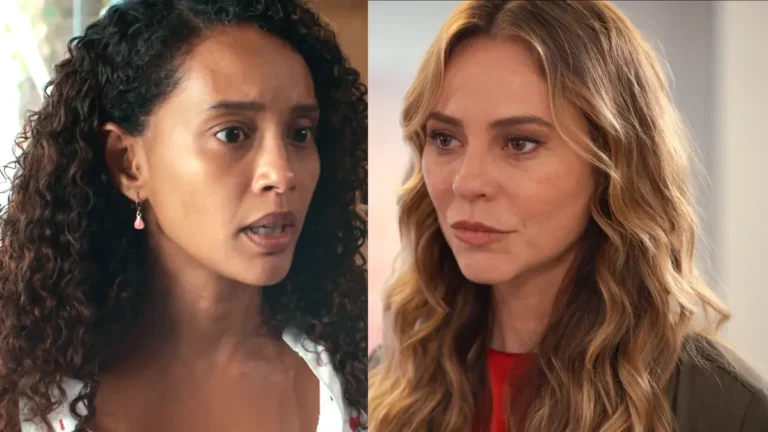 Raquel (à esquerda) e Heleninha (à direita) em Vale Tudo.