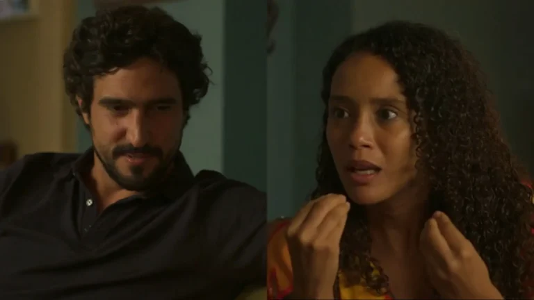 Ivan (Renato Góes) e Raquel (Taís Araújo)