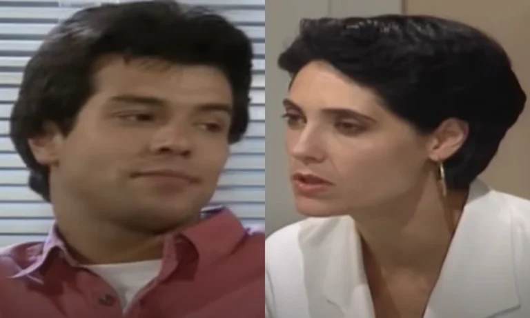 Téo e Diná em A Viagem. (Foto: reprodução/Globo)