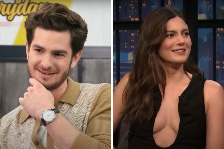 Andrew Garfield e Monica Barbaro