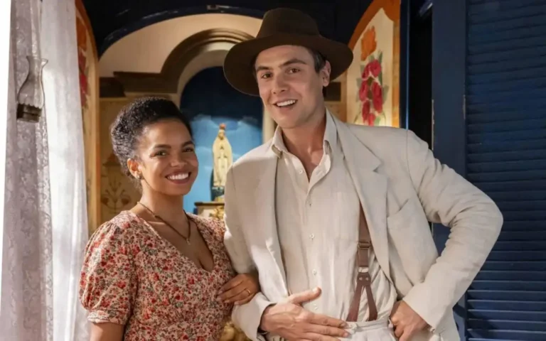 Dita e Candinho em Êta Mundo Melhor. (Foto: divulgação/Globo)