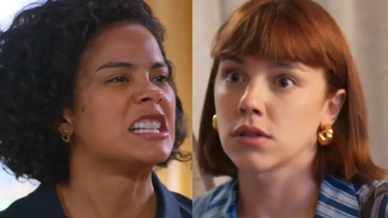 Fátima (à esquerda) e Solange (à direita) em Vale Tudo.