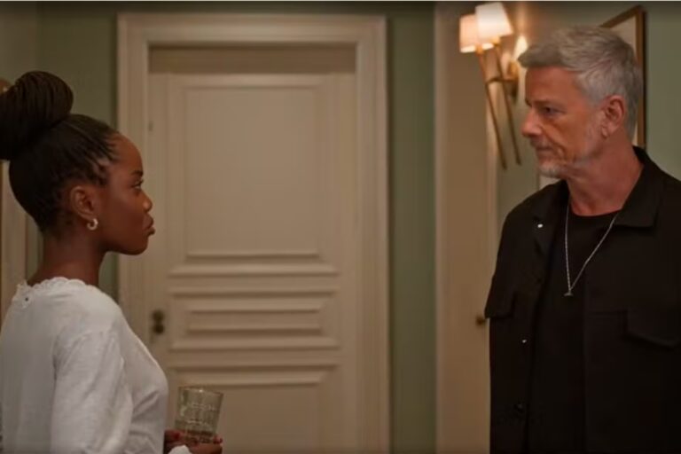 jaques (marcello novaes) e leo (clara moneke) em dona de mim