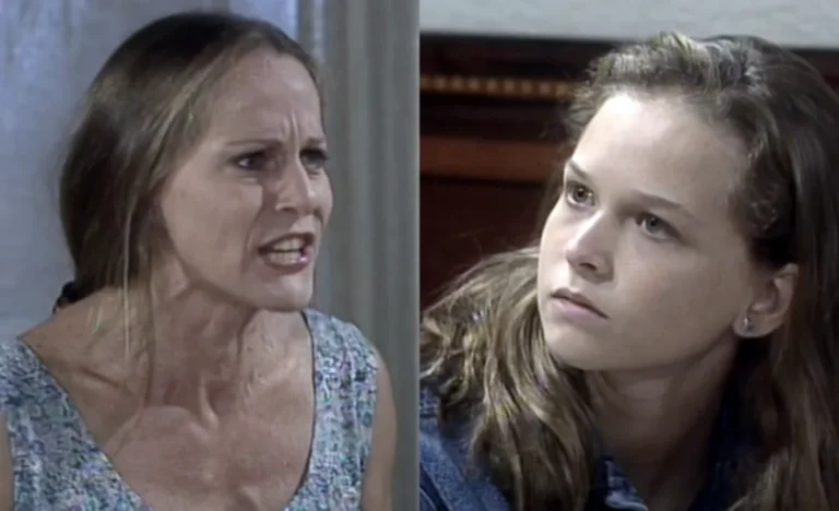 Estela e Bia em A Viagem. (Foto: reprodução/Globo)